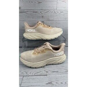 Hoka One One Arahi 7 Beige Gold Women’s Running Shoes Size 7B NO LACES #323